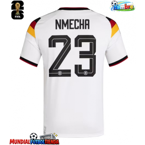 Camiseta Alemania Felix Nmecha #23 Primera Equipación Replica Mundial 2026 mangas cortas
